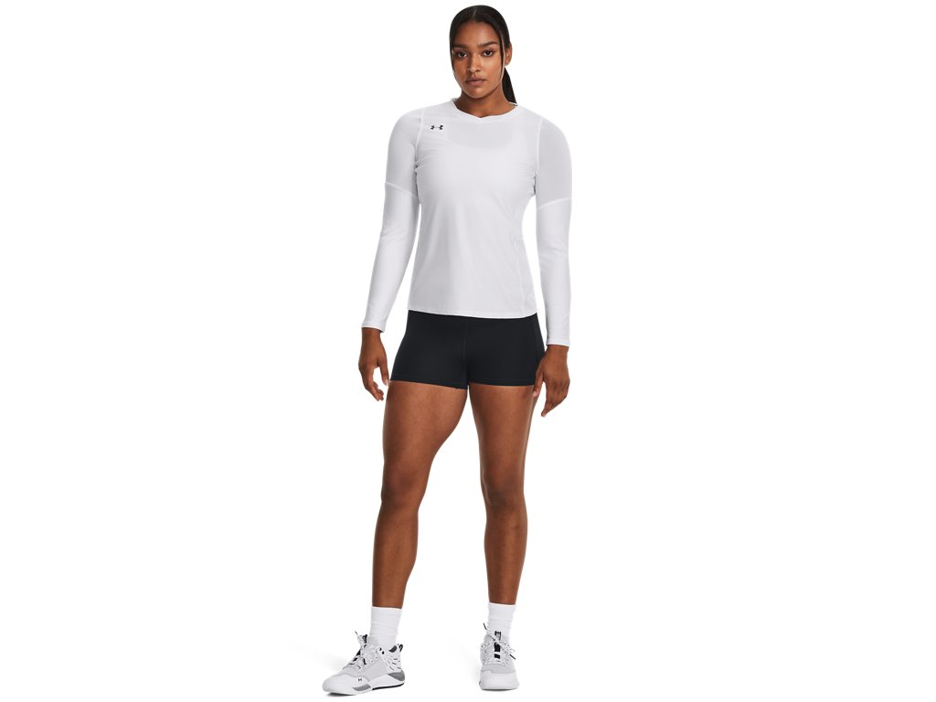 Under Armour Womens UA Volleyball Powerhouse 2.0 Long Sleeve Jersey - HeatGear Fabric with Mesh Panels