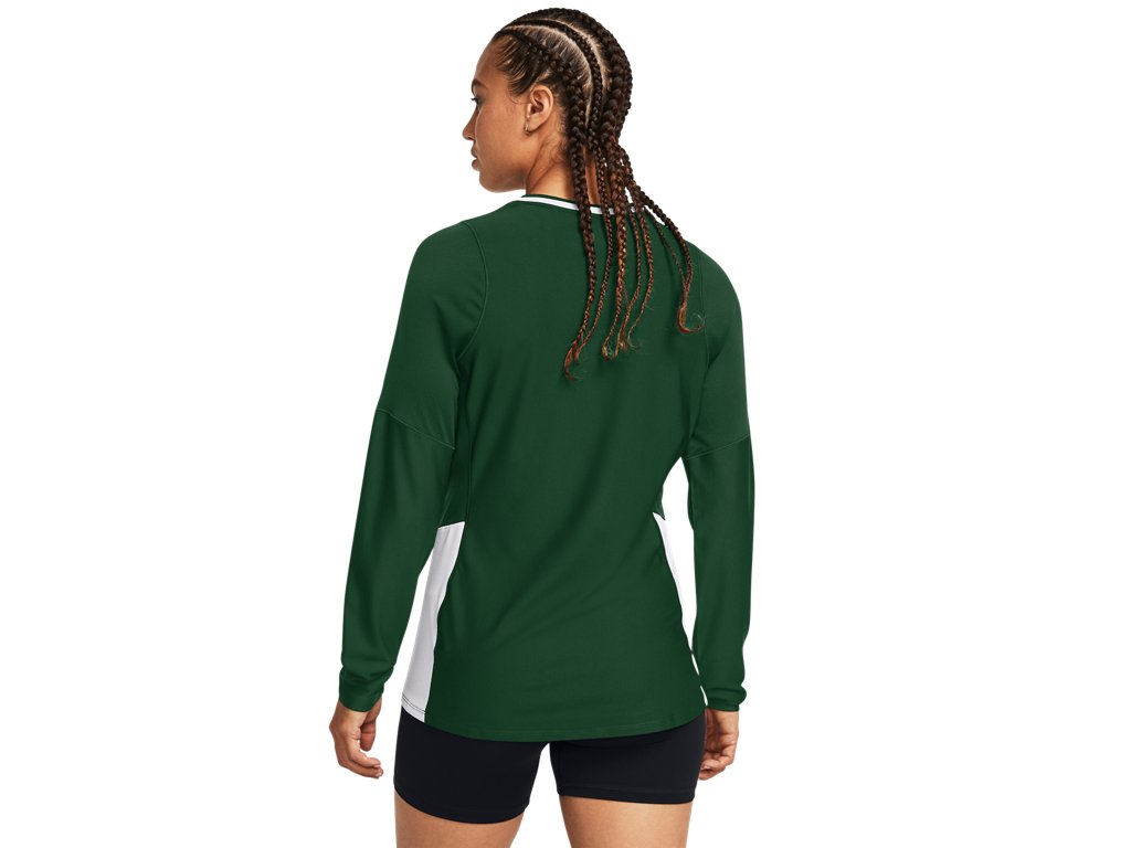 Under Armour Womens UA Volleyball Powerhouse 2.0 Long Sleeve Jersey - HeatGear Fabric with Mesh Panels