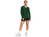 Under Armour Womens UA Volleyball Powerhouse 2.0 Long Sleeve Jersey - HeatGear Fabric with Mesh Panels