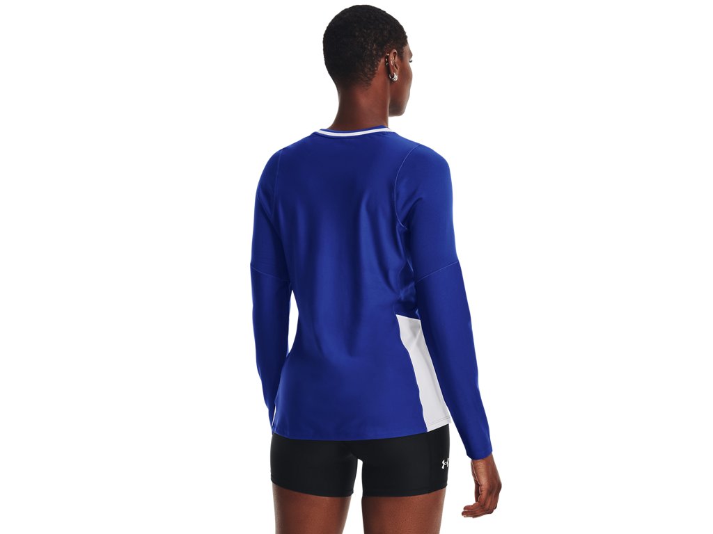 Under Armour Womens UA Volleyball Powerhouse 2.0 Long Sleeve Jersey - HeatGear Fabric with Mesh Panels