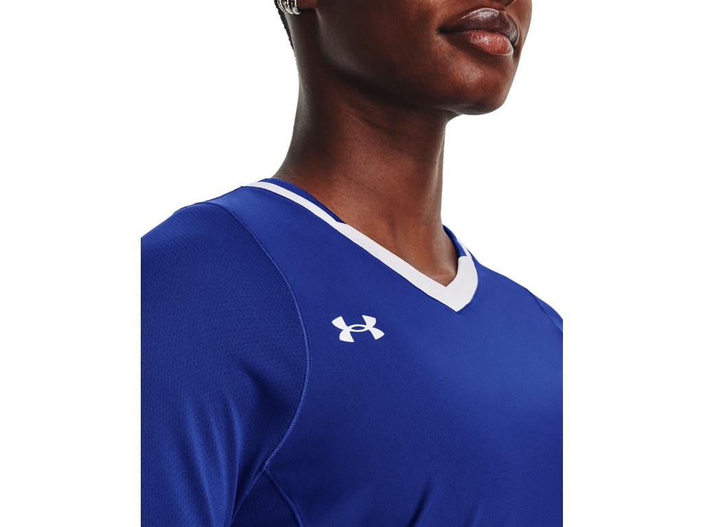 Under Armour Womens UA Volleyball Powerhouse 2.0 Long Sleeve Jersey - HeatGear Fabric with Mesh Panels