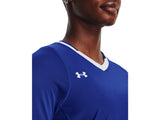 Under Armour Womens UA Volleyball Powerhouse 2.0 Long Sleeve Jersey - HeatGear Fabric with Mesh Panels