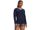 Under Armour Womens UA Volleyball Powerhouse 2.0 Long Sleeve Jersey - HeatGear Fabric with Mesh Panels