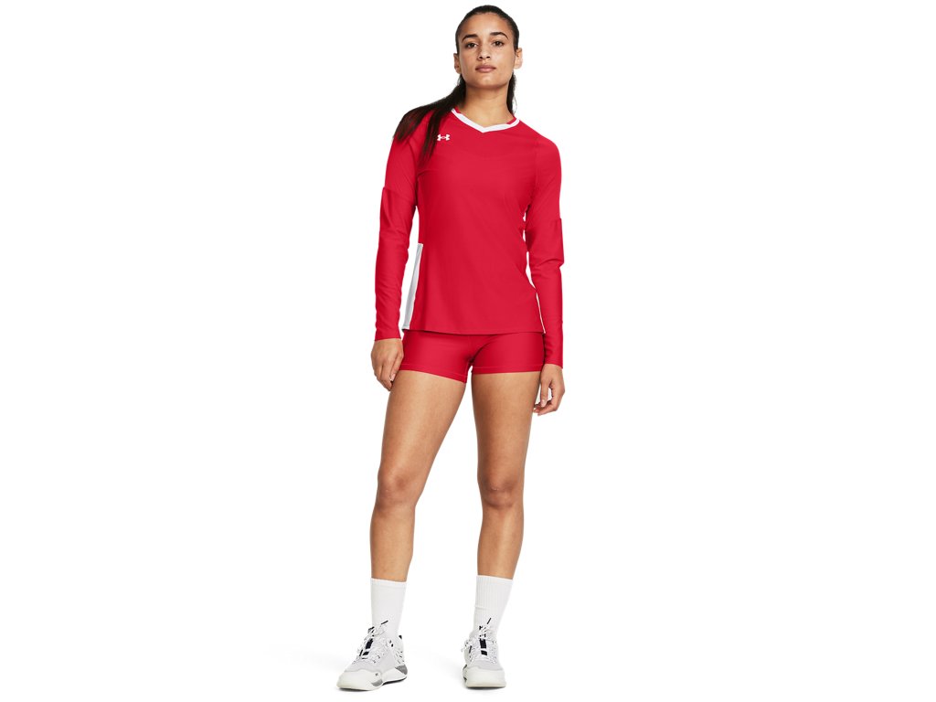 Under Armour Womens UA Volleyball Powerhouse 2.0 Long Sleeve Jersey - HeatGear Fabric with Mesh Panels
