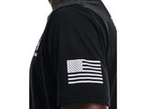 Under Armour Mens Freedom Flag T-Shirt - Quick-Drying Cotton Blend