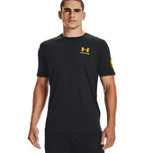Under Armour Mens Freedom Flag T-Shirt - Quick-Drying Cotton Blend
