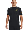 Under Armour Mens Freedom Flag T-Shirt - Quick-Drying Cotton Blend
