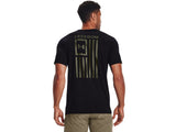 Under Armour Mens Freedom Flag T-Shirt - Quick-Drying Cotton Blend