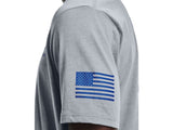 Under Armour Mens Freedom Flag T-Shirt - Quick-Drying Cotton Blend