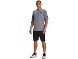 Under Armour Mens Freedom Flag T-Shirt - Quick-Drying Cotton Blend