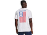 Under Armour Mens Freedom Flag T-Shirt - Quick-Drying Cotton Blend