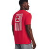 Under Armour Mens Freedom Flag T-Shirt - Quick-Drying Cotton Blend