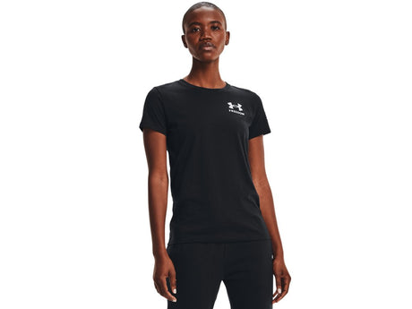 Under Armour Womens Freedom Flag Graphic T-Shirt - Quick-Drying Cotton Blend
