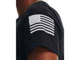 Under Armour Womens Freedom Flag Graphic T-Shirt - Quick-Drying Cotton Blend