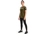 Under Armour Womens Freedom Flag Graphic T-Shirt - Quick-Drying Cotton Blend