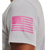 Under Armour Womens UA Freedom Logo T-Shirt - Quick-Drying Cotton Blend