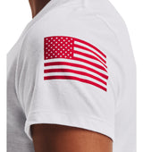 Under Armour Womens UA Freedom Logo T-Shirt - Quick-Drying Cotton Blend