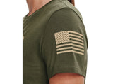 Under Armour Womens UA Freedom Logo T-Shirt - Quick-Drying Cotton Blend