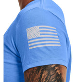 Under Armour Womens UA Freedom Logo T-Shirt - Quick-Drying Cotton Blend