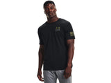 Under Armour Mens UA Freedom Banner T-Shirt - Quick-Drying Cotton Blend