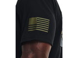Under Armour Mens UA Freedom Banner T-Shirt - Quick-Drying Cotton Blend