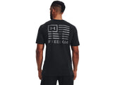 Under Armour Mens UA Freedom Banner T-Shirt - Quick-Drying Cotton Blend