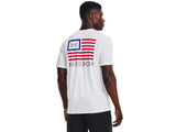 Under Armour Mens UA Freedom Banner T-Shirt - Quick-Drying Cotton Blend