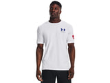 Under Armour Mens UA Freedom Banner T-Shirt - Quick-Drying Cotton Blend