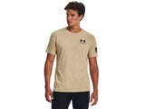 Under Armour Mens UA Freedom Banner T-Shirt - Quick-Drying Cotton Blend