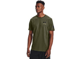 Under Armour Mens UA Freedom Banner T-Shirt - Quick-Drying Cotton Blend