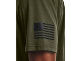 Under Armour Mens UA Freedom Banner T-Shirt - Quick-Drying Cotton Blend