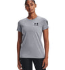 Under Armour Womens Freedom Banner T-Shirt - Quick-Drying Cotton Blend