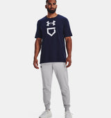 Under Armour Mens UA Plate Short Sleeve T-Shirt - Quick-Drying Comfort