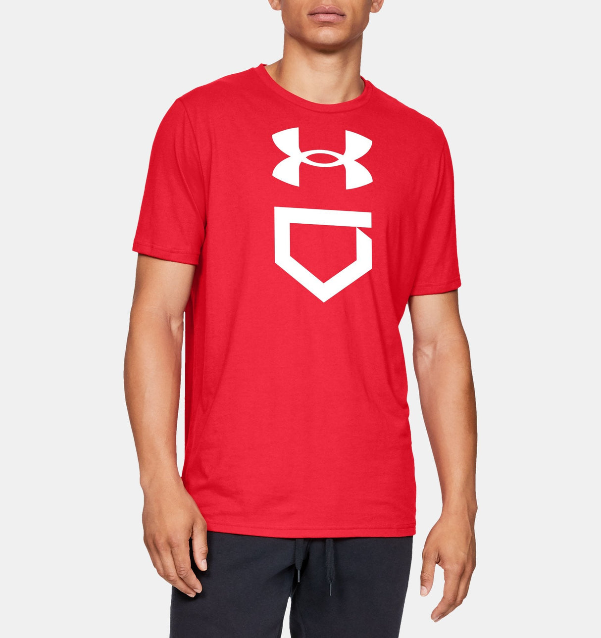 Under Armour Mens UA Plate Short Sleeve T-Shirt - Quick-Drying Comfort