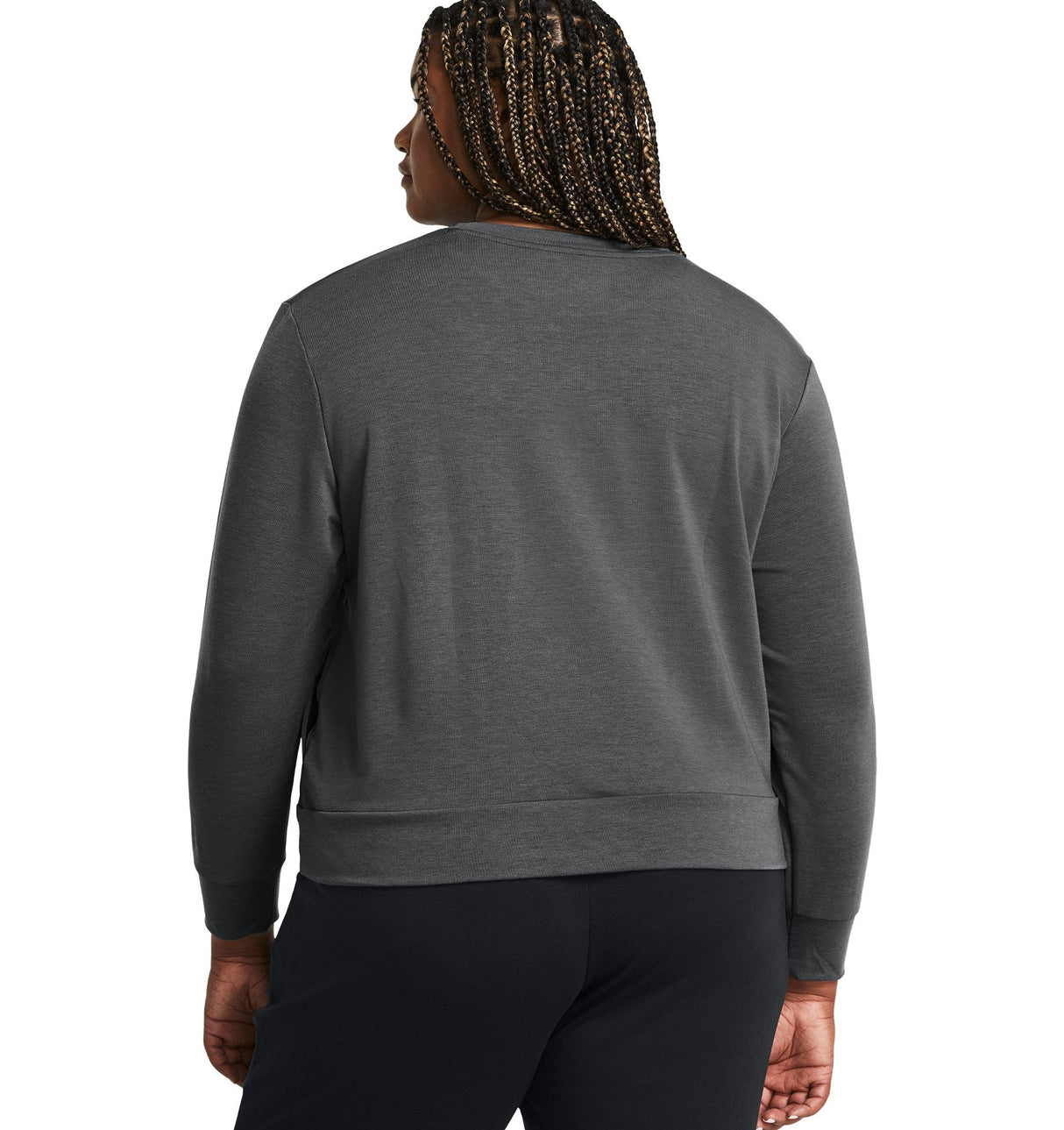 Under Armour Womens Rival Terry Long Sleeve Crew - Sweat Wicking