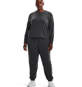Under Armour Womens Rival Terry Long Sleeve Crew - Sweat Wicking