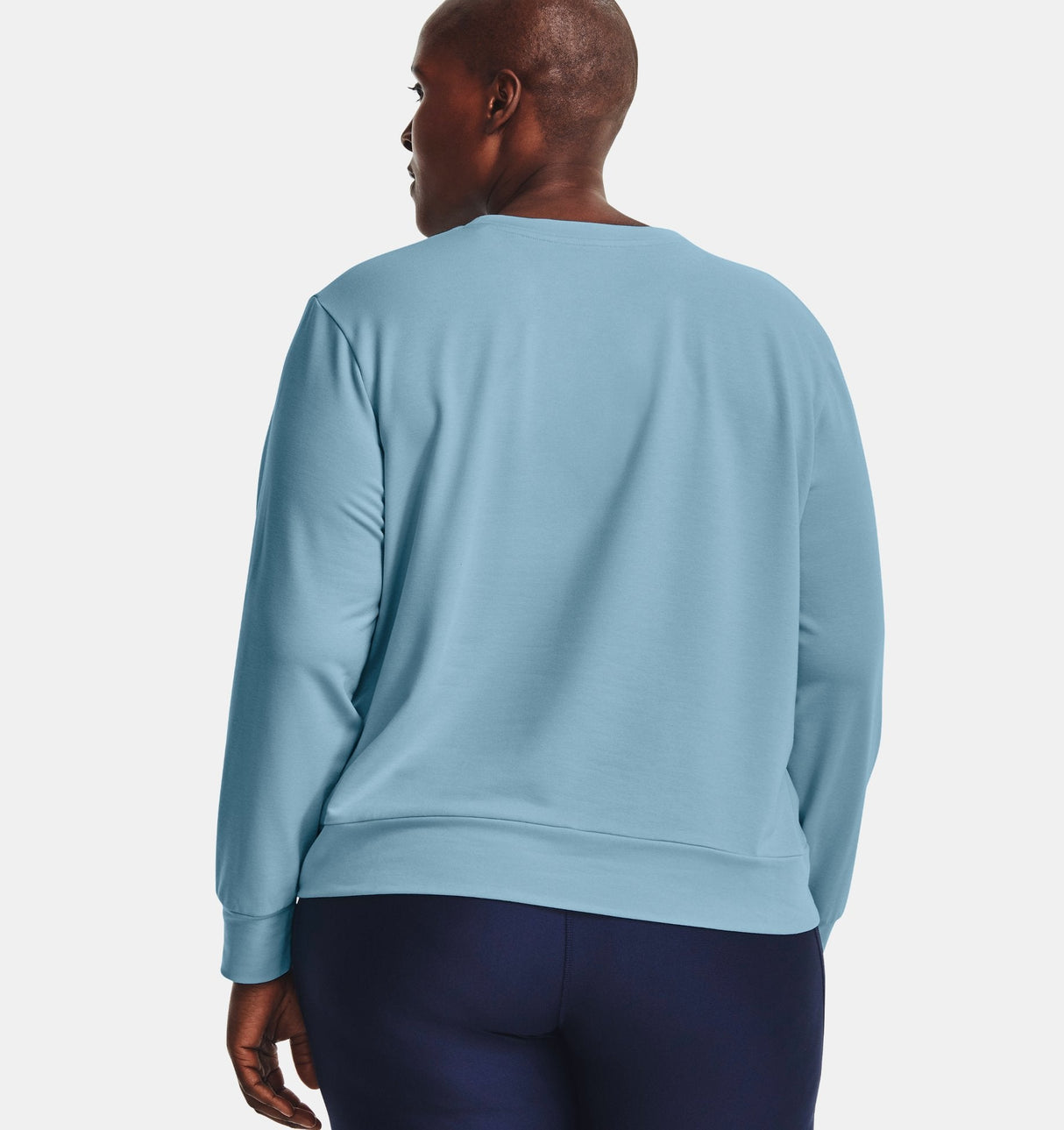 Under Armour Womens Rival Terry Long Sleeve Crew - Sweat Wicking