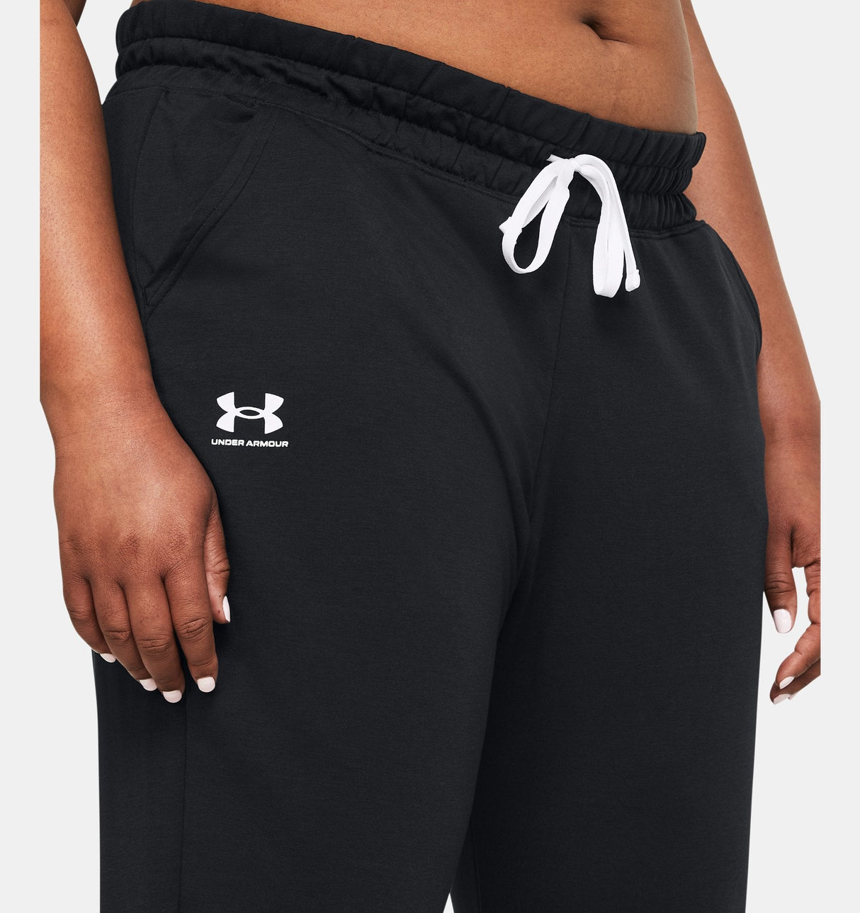 Under Armour Womens Rival Terry Joggers - Sweat Wicking