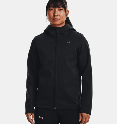 Under Armour Womens UA Storm ColdGear Infrared Shield 2.0 Hooded Jacket - Water Repellent and Heat Retaining