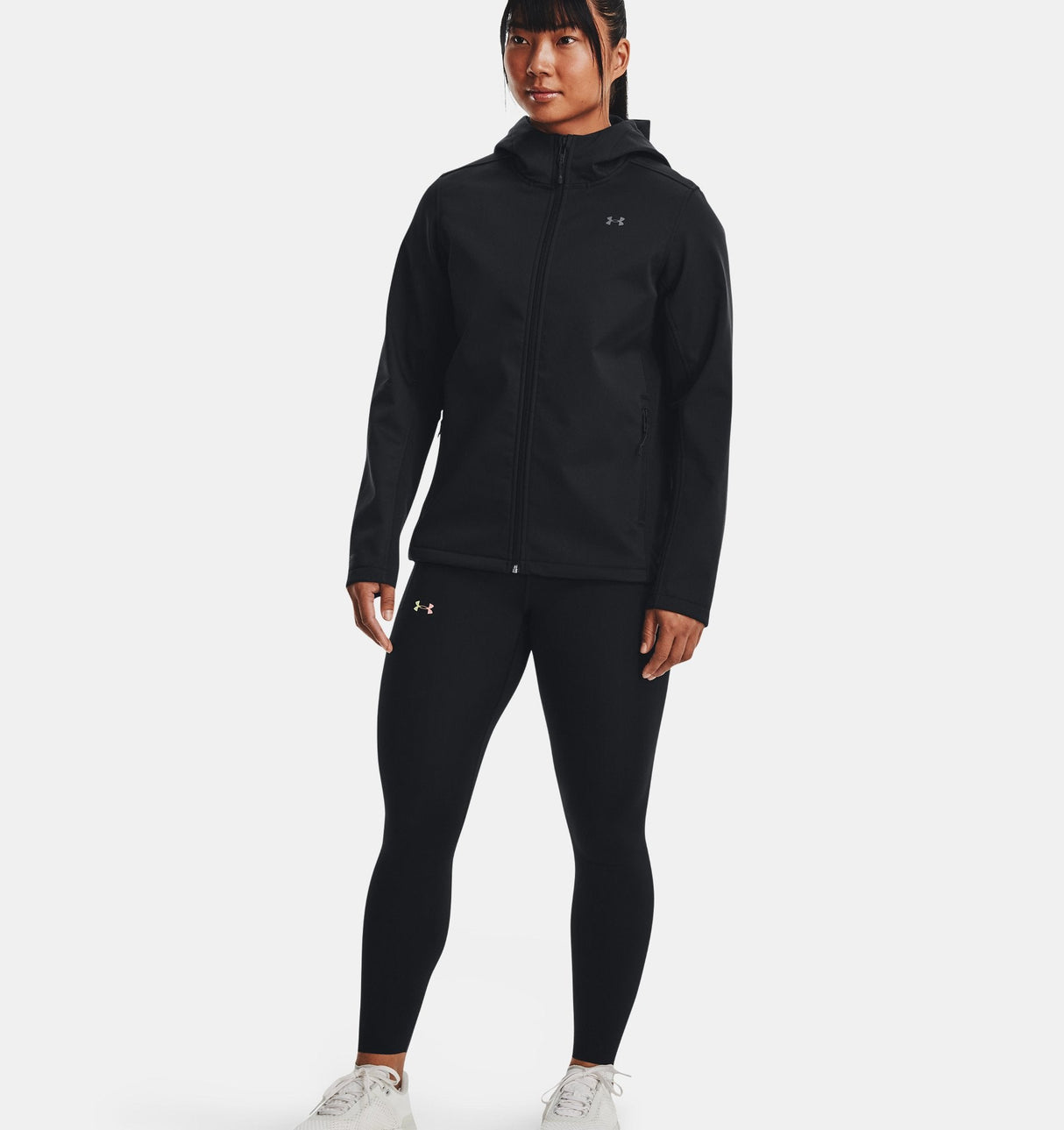 Under Armour Womens UA Storm ColdGear Infrared Shield 2.0 Hooded Jacket - Water Repellent and Heat Retaining