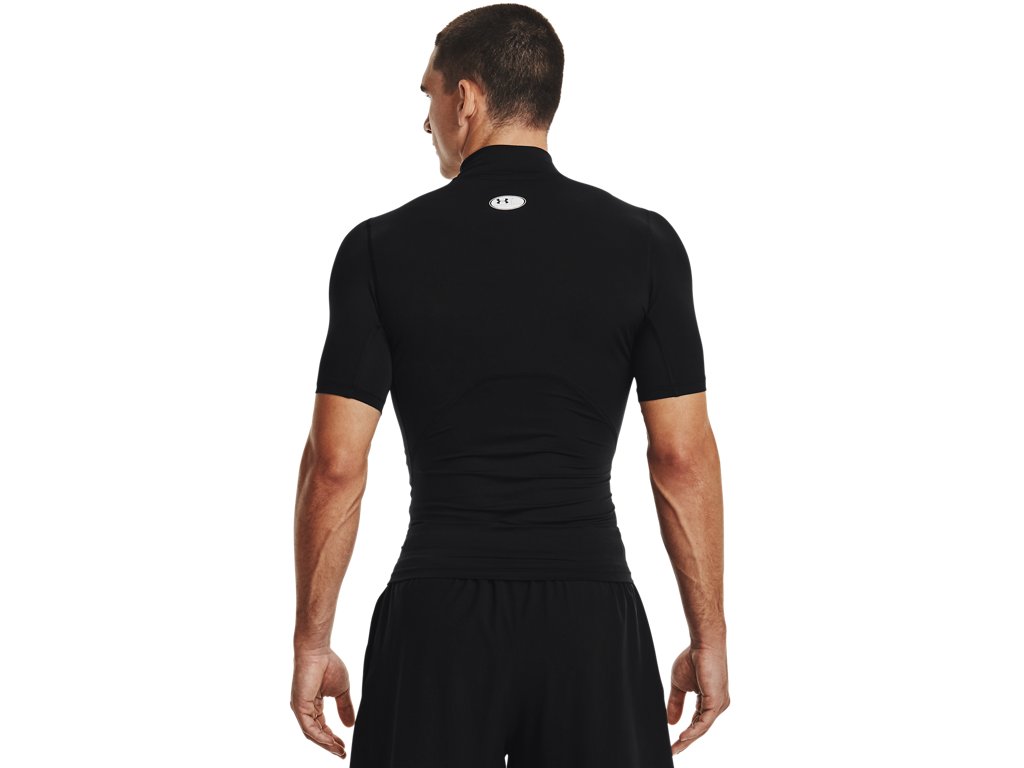 Under Armour Men's HeatGear Compression Short Sleeve Mock