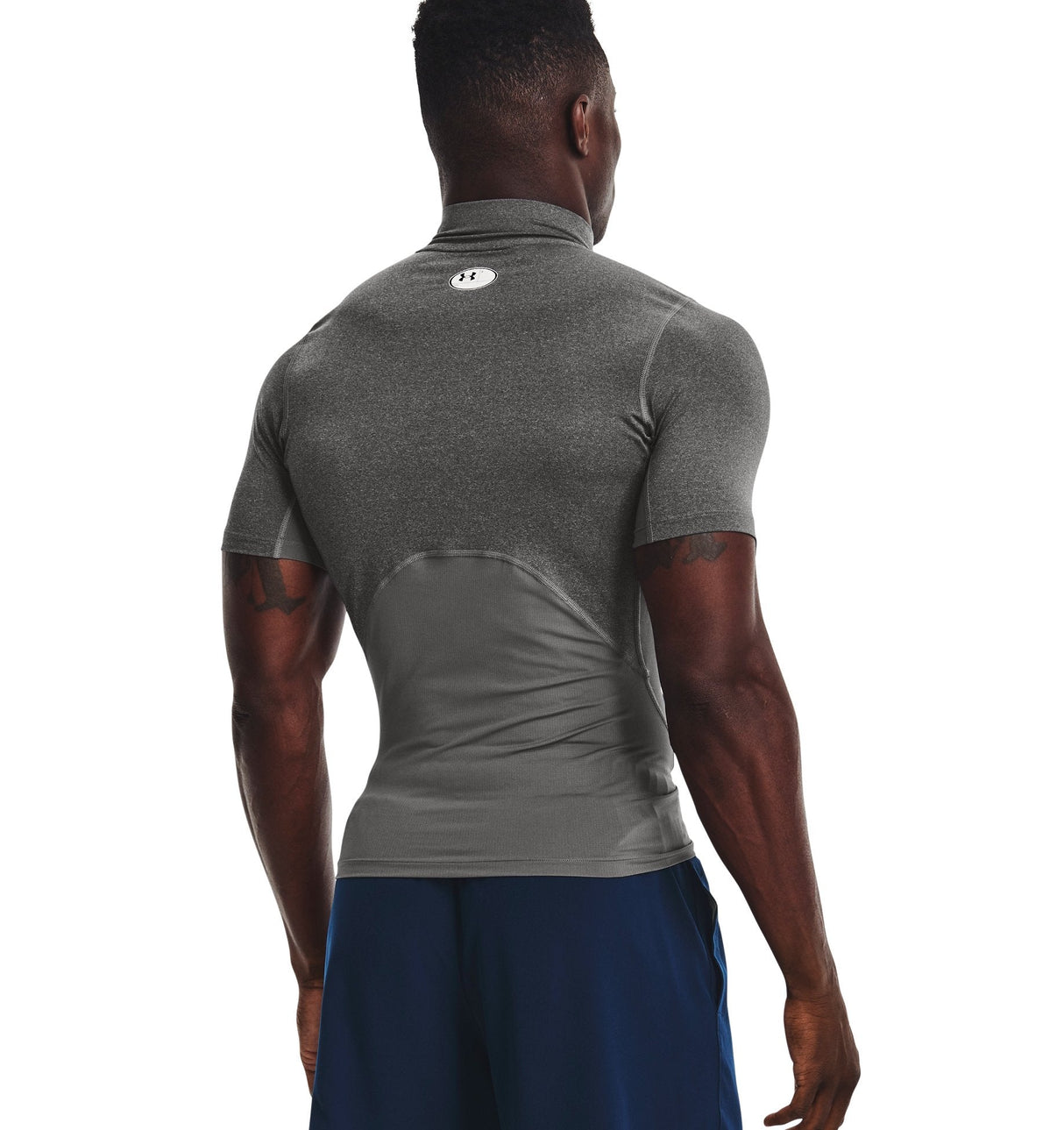 Under Armour Men's HeatGear Compression Short Sleeve Mock