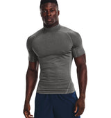 Under Armour Men's HeatGear Compression Short Sleeve Mock