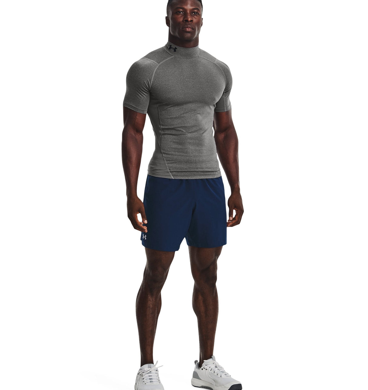 Under Armour Men's HeatGear Compression Short Sleeve Mock