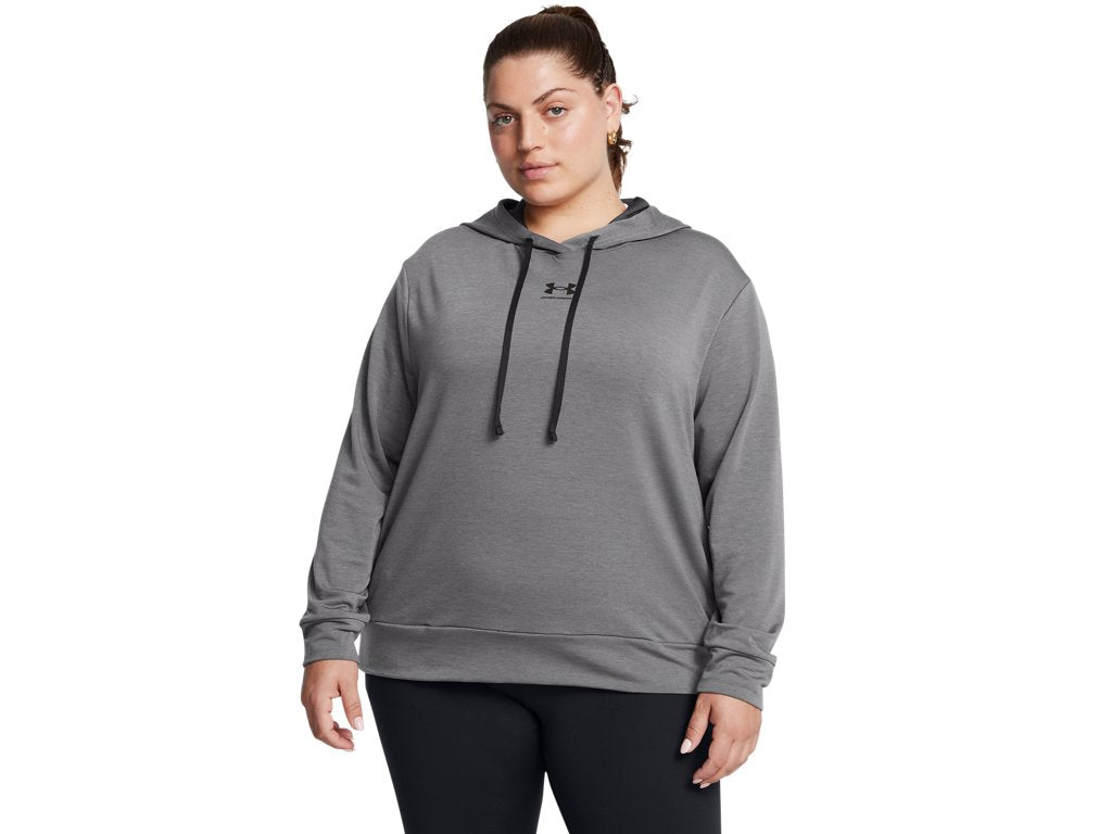 Under Armour Womens Rival Terry Hoodie - Sweat-Wicking