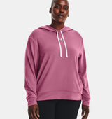 Under Armour Womens Rival Terry Hoodie - Sweat-Wicking