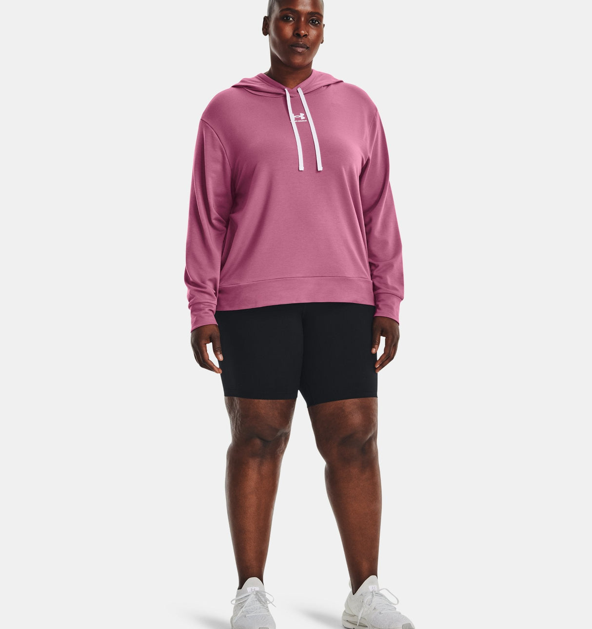 Under Armour Womens Rival Terry Hoodie - Sweat-Wicking