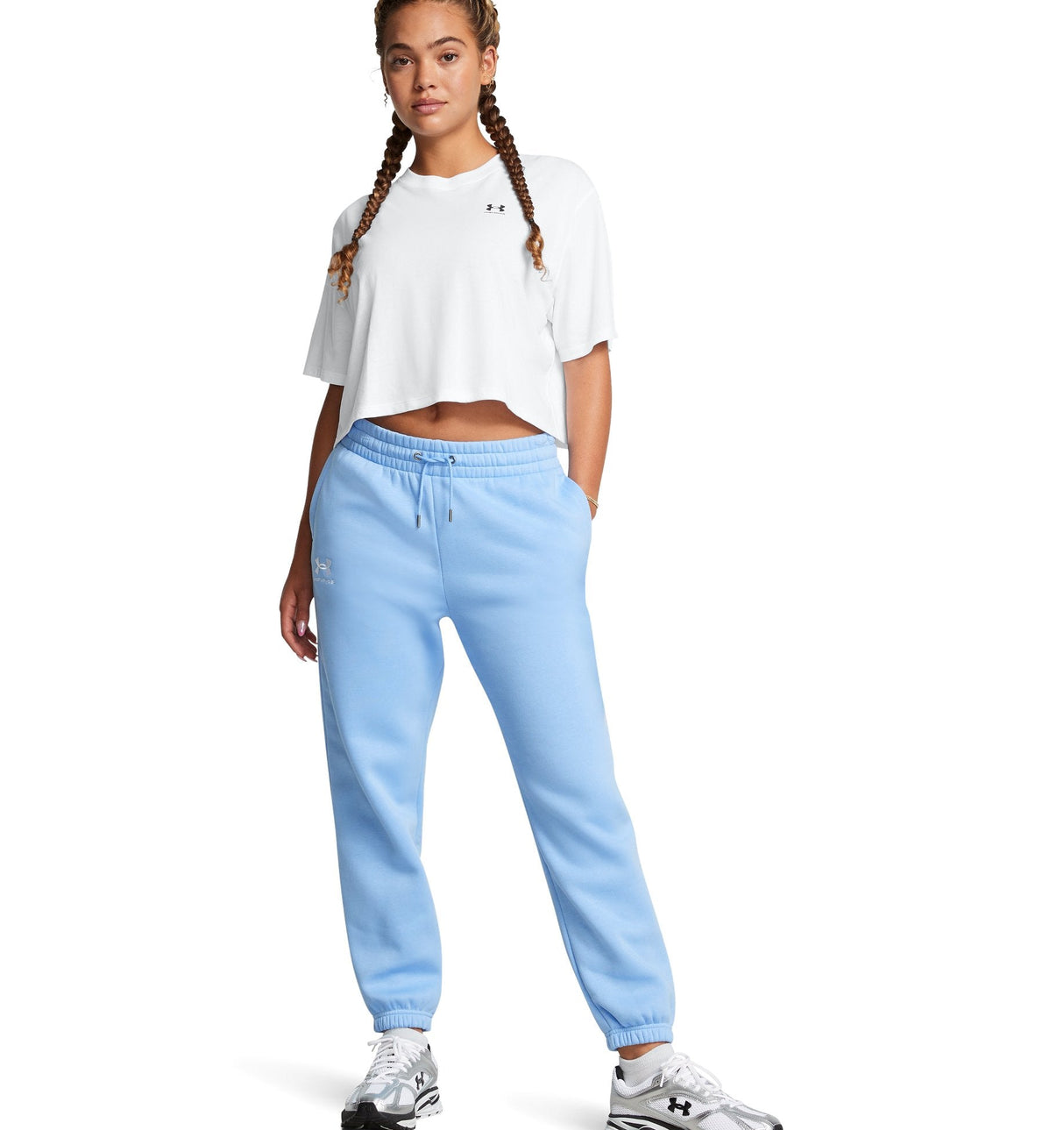 Under Armour Womens Icon Fleece Joggers - Ultra Soft and Warm