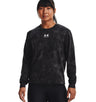Under Armour Womens Rival Terry Printed Crew - Sweat Wicking