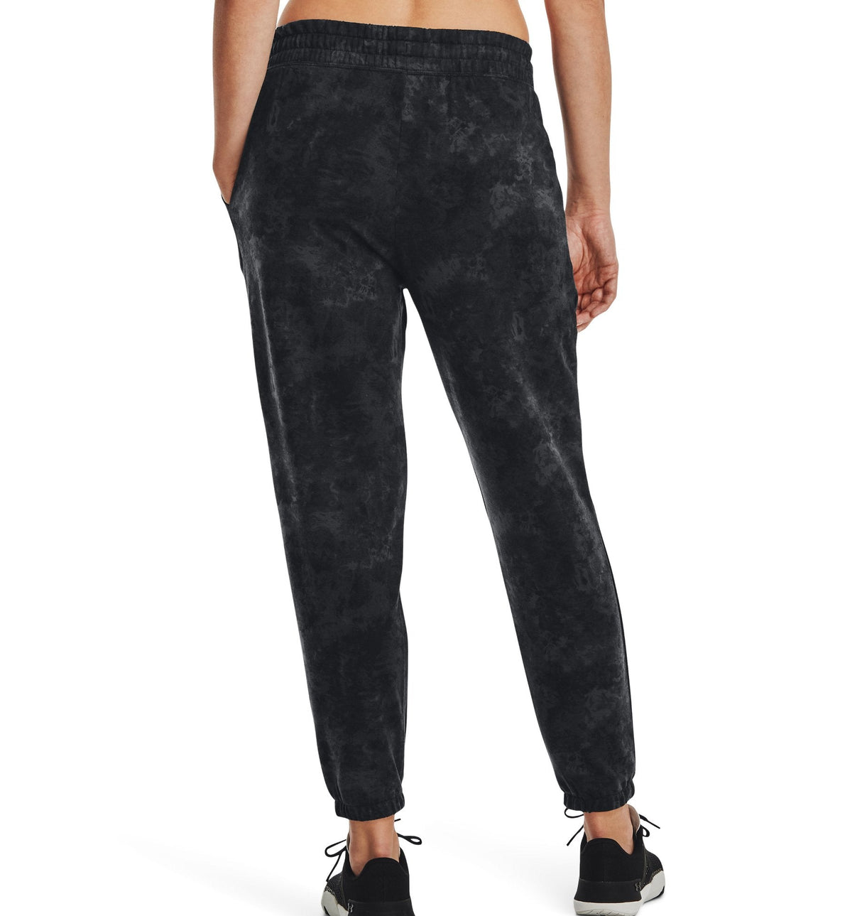Under Armour Womens Rival Terry Printed Joggers - Quick-Drying and 4-Way Stretch